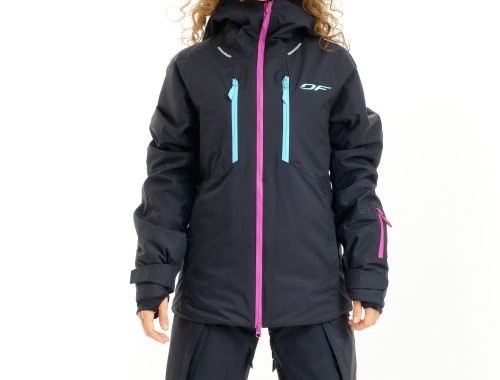 Куртка горнолыжная Dragonfly утепленная Gravity Premium Woman Black-Pink в Брянске