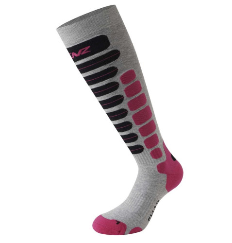 Купить Носки LENZ Skiing 2.0 Light Grey/Pink в Брянске