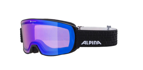 Купить маска alpina г/л nakiska q black matt/q blue s2 в Брянске