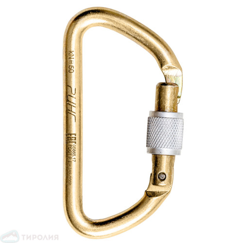  Карабин Ринг сталь трапеция (keylock) 5000 в Брянске  