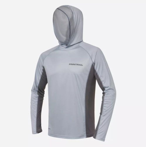 Лонгслив Finntrail мужской Wave Big Logo 6614 Grey в Брянске