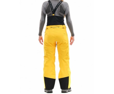 Брюки горнолыжные Dragonfly Gravity Premium Woman Yellow-Dark Ocean в Брянске