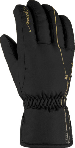 Перчатки Reusch Yana Black/Gold в Брянске
