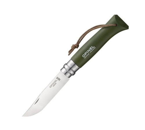 Нож Opinel №8 Trekking н/с, хаки 001703