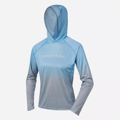 Лонгслив Finntrail женский Venus Hood W 6621 LightBlue в Брянске
