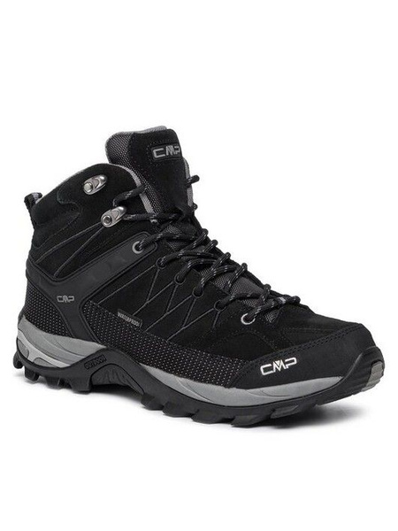 Купить полуботинки cmp rigel mid trekking shoe wp черный в Брянске