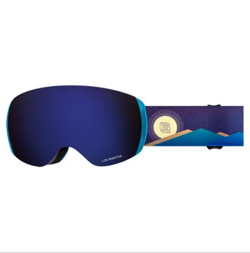 Купить маска los raketos njs chrom blue в Брянске