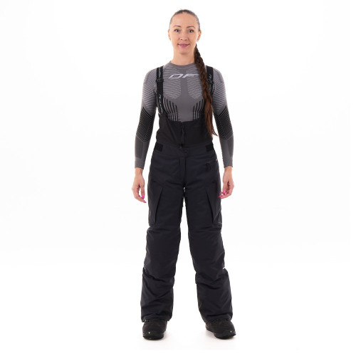 Штаны горнолыжные утепленные Dragonfly Gravity Premium Woman Black 2023 в Брянске