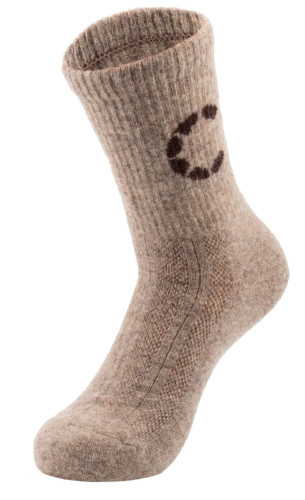 Купить Носки Следопыт Organic wool socks YAK,natural brown в Брянске