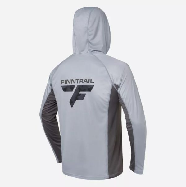 Лонгслив Finntrail мужской Wave Big Logo 6614 Grey в Брянске