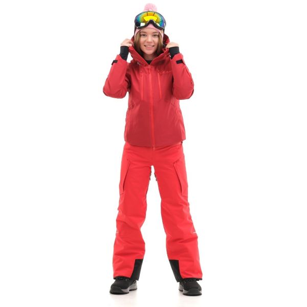 Брюки горнолыжные Dragonfly Gravity Premium Woman Red Fluo в Брянске