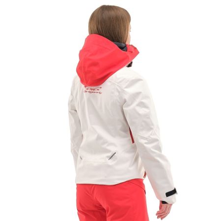 Куртка горнолыжная Dragonfly утепленная Gravity Premium Woman Gray-Red в Брянске