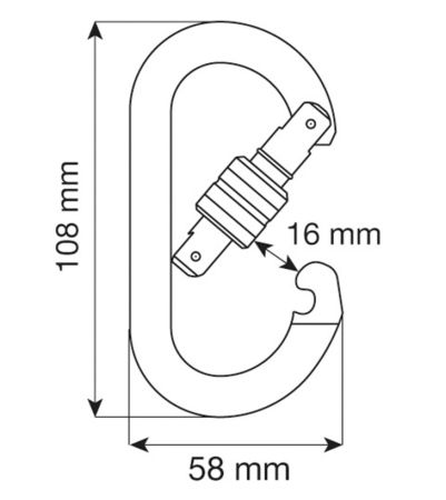  Карабин Camp Oval Standart-Lock в Брянске  