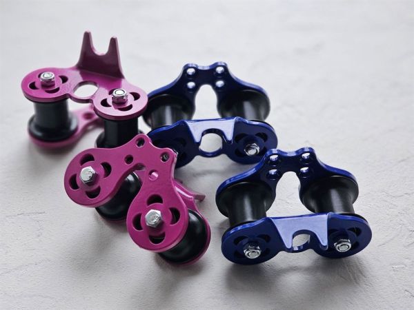  Ролик GURU Treck V2 для навесной переправы синий в Брянске  