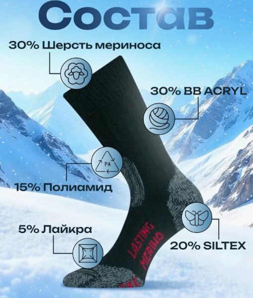 Купить Носки Lasting TXC 900 в Брянске