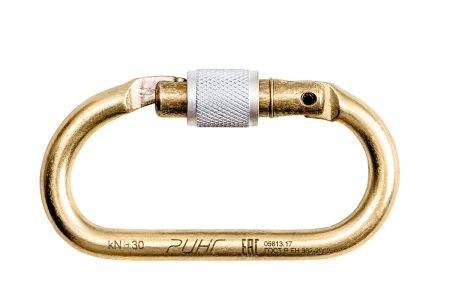  Карабин Ринг сталь овал (keylock) 3000 в Брянске  