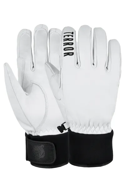 Перчатки Terror-Leather Gloves Black в Брянске