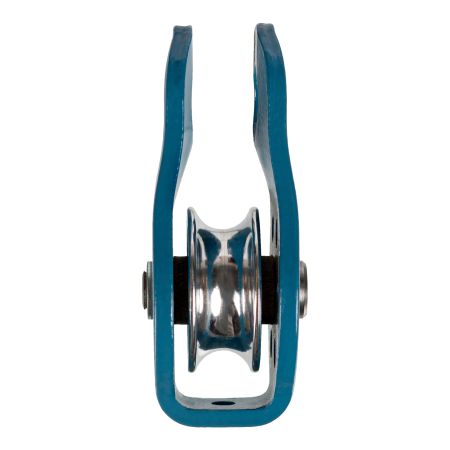  Блок-ролик алюминиевый с фиксированными щечками  в Брянске  