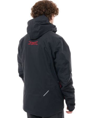 Куртка горнолыжная Dragonfly утепленная Gravity Man Black-Red в Брянске