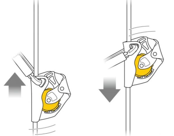  Страховочное устройство Petzl ASAP желтый в Брянске  