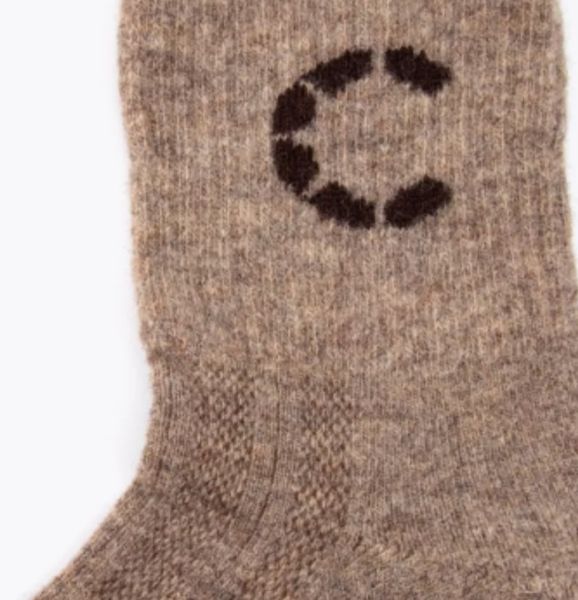 Купить Носки Следопыт Organic wool socks YAK,natural brown в Брянске