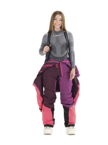 Комбинезон сноубордический Dragonfly Premium Woman Purple&Brown в Брянске