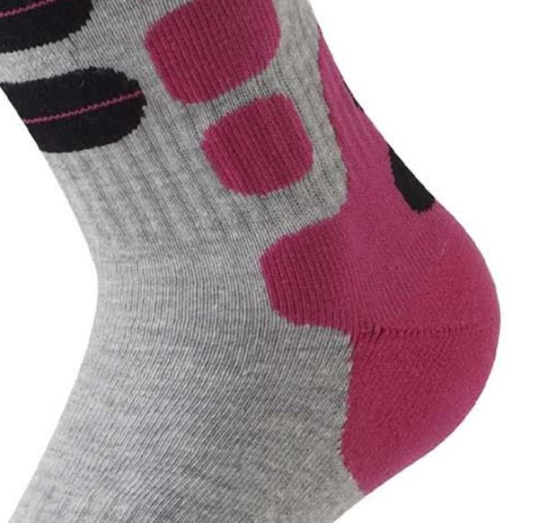 Купить Носки LENZ Skiing 2.0 Light Grey/Pink в Брянске