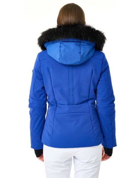 Куртка горнолыжная Poivre Blanc с иск.мехом W24-0802-WO/A синий в Брянске