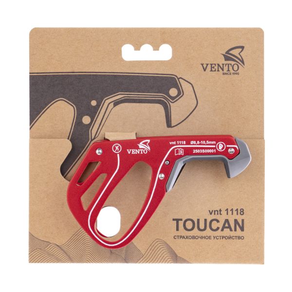  Страховочное устройство Венто "Toucan" красный в Брянске  