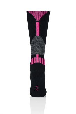 Купить Носки Brubeck Ski Forse W черный/розовый 