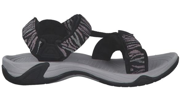 Купить сандалии cmp hamal wmn hiking nero-pale rose черный в Брянске