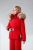 Куртка горнолыжная Poivre Blanc с иск.мехом W21-1003-JRGL/A красный в Брянске
