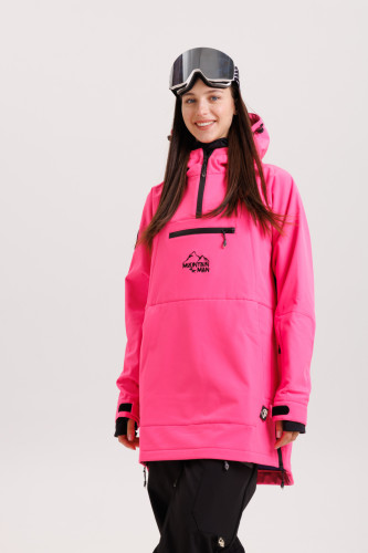 Анорак сноубордический MountainMan Barbie розовый неон в Брянске