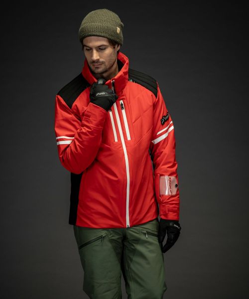 Куртка горнолыжная Phenix Traction с капюшоном RD в Брянске