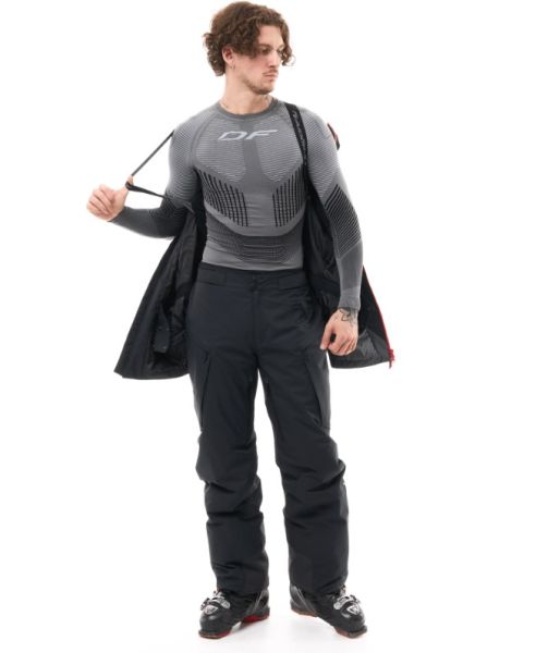 Куртка горнолыжная Dragonfly утепленная Gravity Man Black-Red в Брянске