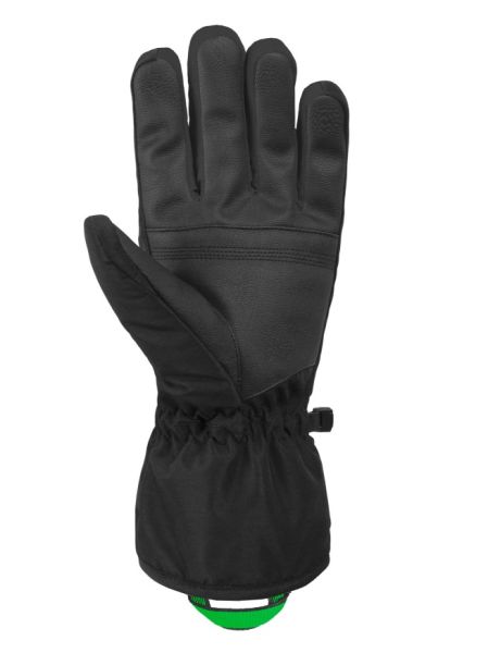 Перчатки Reusch Snow King Black/Neon Green в Брянске