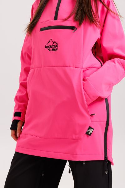 Анорак сноубордический MountainMan Barbie розовый неон в Брянске