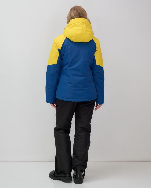 Костюм горнолыжный 02815J желтый  в Брянске